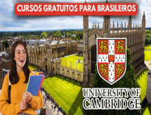 Quer estudar fora do Brasil sem precisar sair de casa? Universidade de Cambridge divulga 16 cursos online gratuitos para brasileiros de qualquer idade!