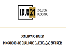 EDUX21 emite comunicado sobre Indicadores de Qualidade da Educação Superior