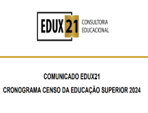 EDUX21 emite comunicado sobre o Cronograma do Censo da Educação Superior 2024